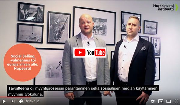 Social selling-valmennus Lavonialle, katso video. Social selling-valmennus Lavonialle, katso video.