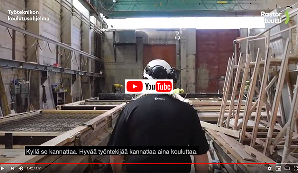 "Aikuisiällä opiskelussa on se hyvä puoli, että koulutuksessa käydyt asiat liittyvät suoraan omaan työkokemukseen." Elebetin työnjohtaja Risto Närvä kertoo videolla kokemuksistaan Työteknikon koulutusohjelmasta, jonka hän opiskeli työn ohessa. Markkinoinnin johtamisen tutkinnon opiskelijat kertovat videolla opiskelukokemuksistaan