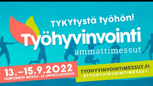 Rastor-instituutti pääyhteistyökumppanina Työhyvinvointi-messuilla